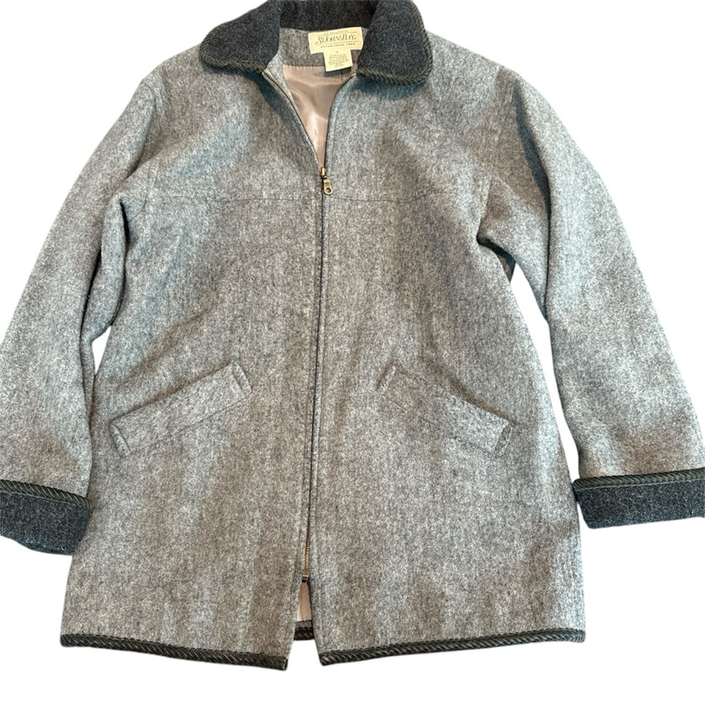 St. John’s Bay Gray Wool Coat